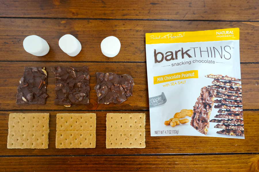 BarkThins Smores for glamping | Sweeterville.com
